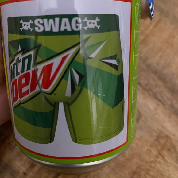 mountain dew Other - Mountain Dew Mens boxer briefs size medium in a metal soda can novelty gag gift